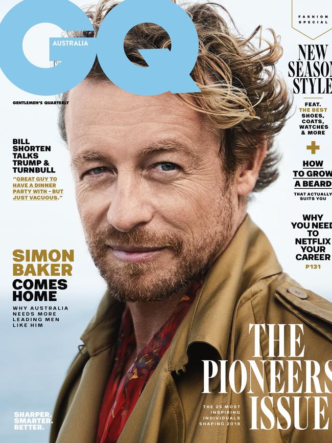 The March/April issue of GQ.