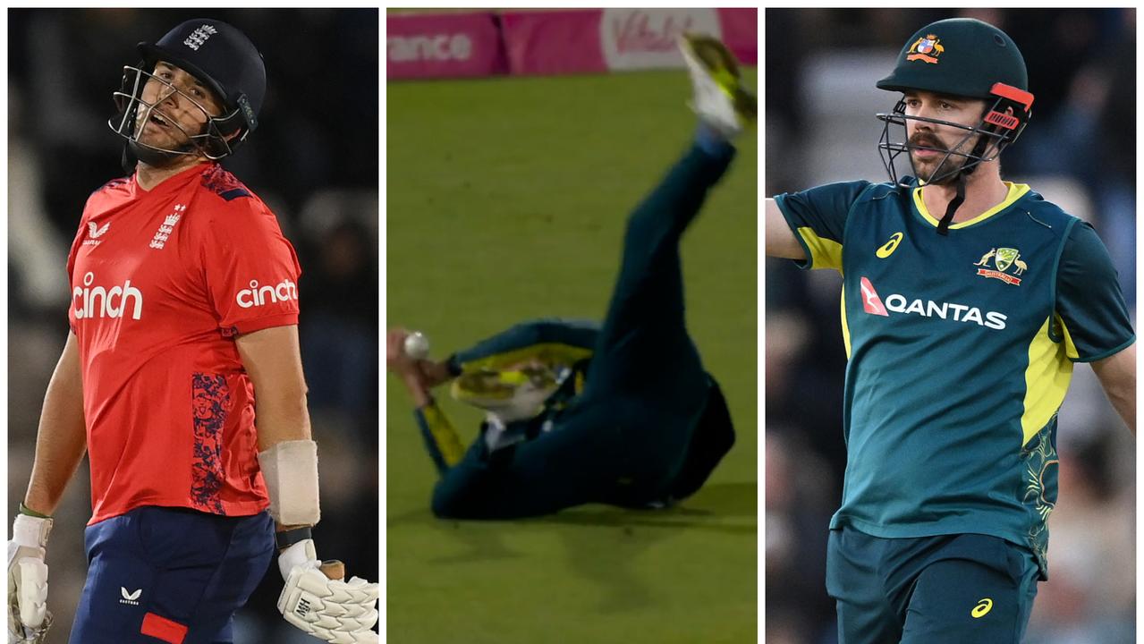 Australia cruises towards victory over England after Travis Head’s brutal blitz and Tim David’s ‘catch of the summer’