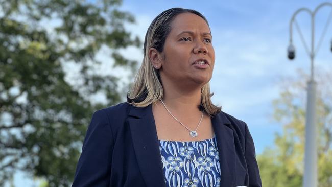 NT Opposition Leader Selena Uibo has announced her shadow Cabinet. Picture: Fia Walsh.