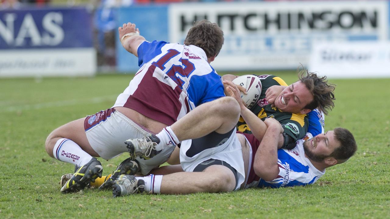 TRL Grand Final, Wattles vs Dalby Diehards. Sunday, Sep 27, 2015. Photo Nev Madsen / The Chronicle