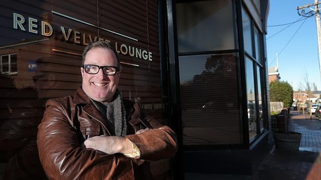 Steve Cumper is looking forward to welcoming customers back to the Red Velvet Lounge at Cygnet. Picture: LUKE BOWDEN