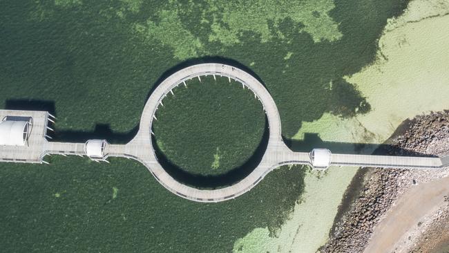 The new circular jetty at Whyalla. Picture Simon Cross