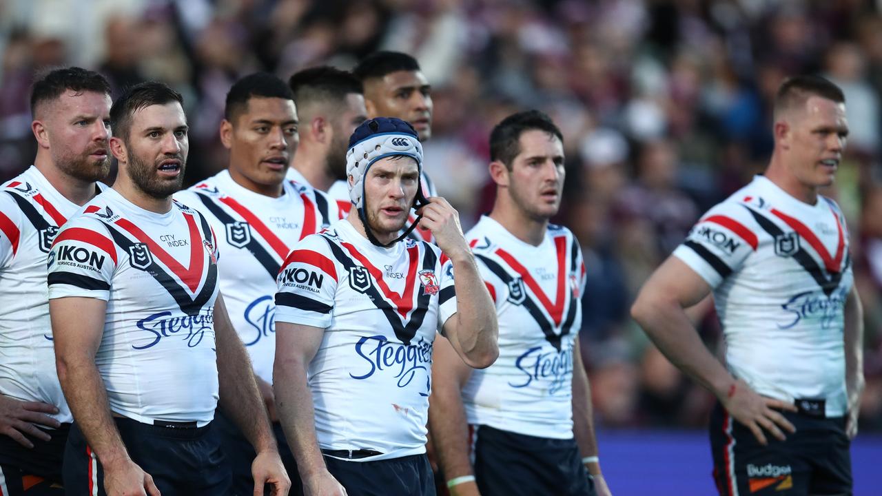 Three losses in four weeks is tough for the Roosters. Photo by Jason McCawley/Getty Images