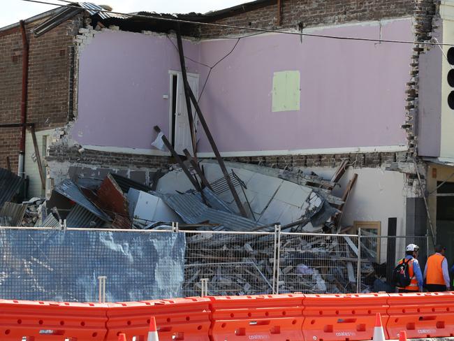 The hairdressing salon was demolished last Tuesday. Picture: Craig Wilson