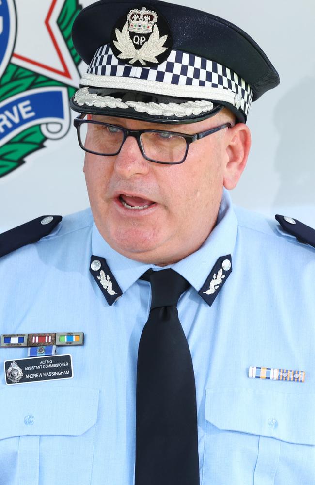 Youth Crime Taskforce Acting Assistant Commisioner Andrew Massingham. Picture Lachie Millard