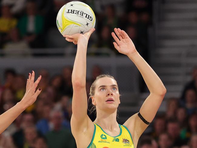 The Diamonds took care of business against the Silver Ferns. Picture: Kelly Defina/Getty Images