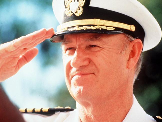 Gene Hackman in 1995 film "Crimson Tide".