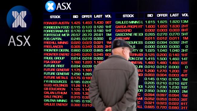 Investors await the outcome from Tuesday’s Reserve Bank of Australia meeting. Picture: Jeremy Piper / NCA NewsWire