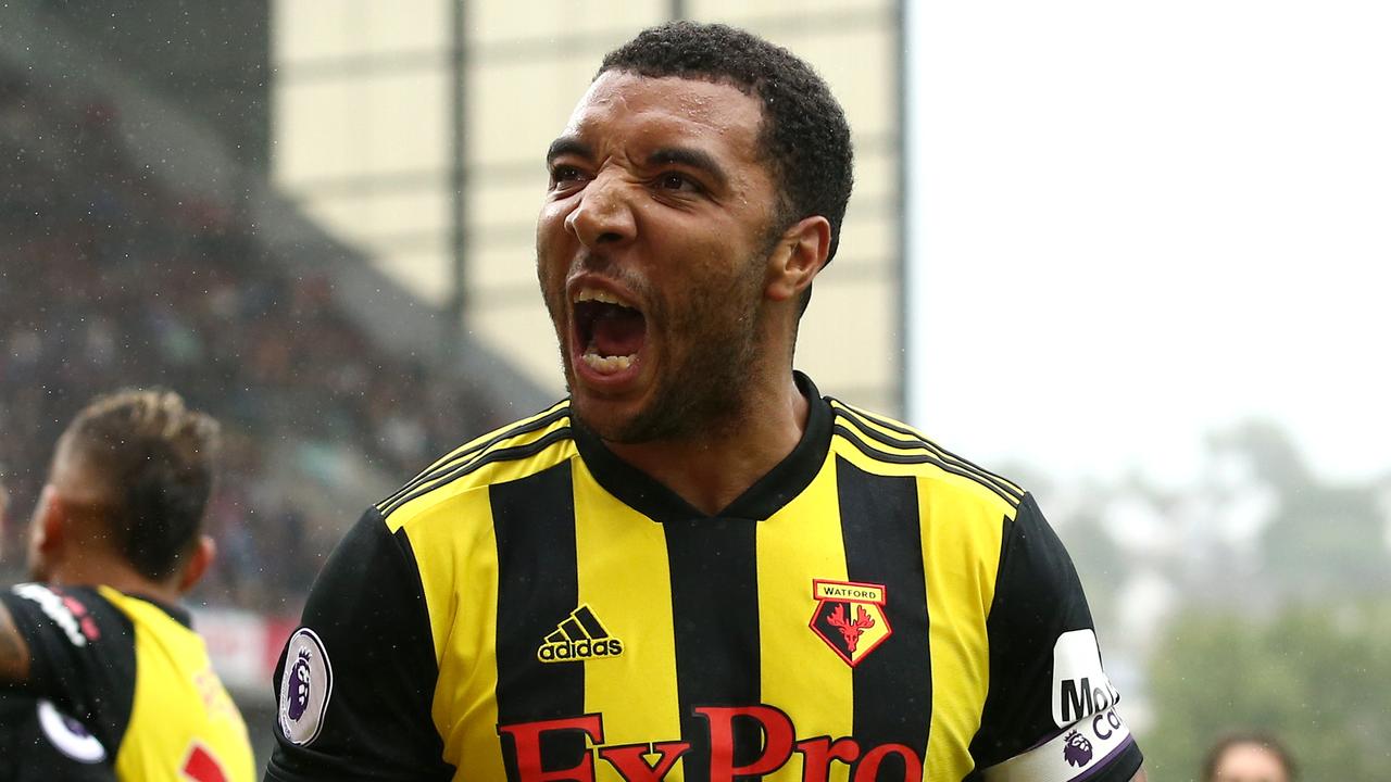 Troy Deeney is worshipped at Vicarage Road.