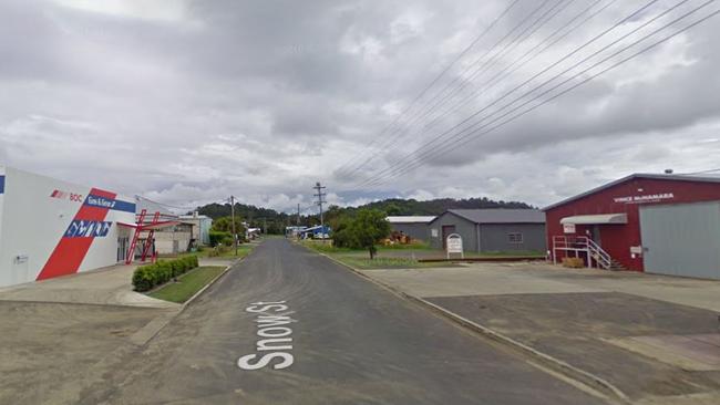 Richmond Police officers began investigating after reports some 50 refrigerators had been stolen from a business on Snow Street, South Lismore, following the floods in March. Picture: Google View Images