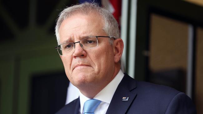 Victoria claimed Prime Minister Scott Morrison “refused” to contribute to grants to support the construction industry. Picture: NCA NewsWire / Gary Ramage