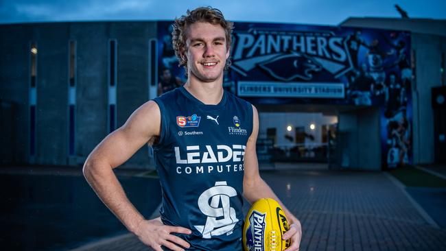 South Adelaide young gun Jason Horne-Francis. Picture: Tom Huntley