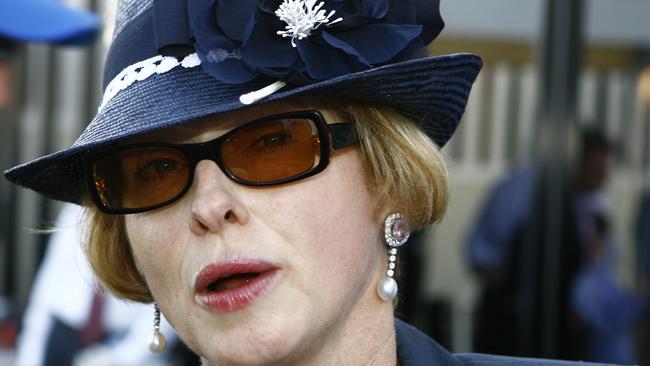 Trainer Gai Waterhouse at the Magic Millions racing carnival in 2009 (AAP Image/Dale de la Rey)