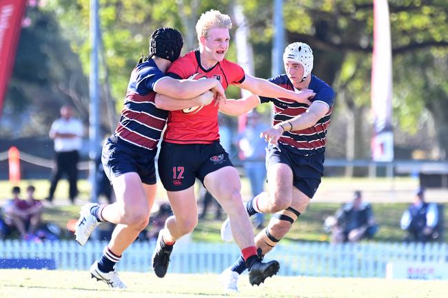 Terrace product Angus Kelly during the 2023 GPS First XV rugby season.