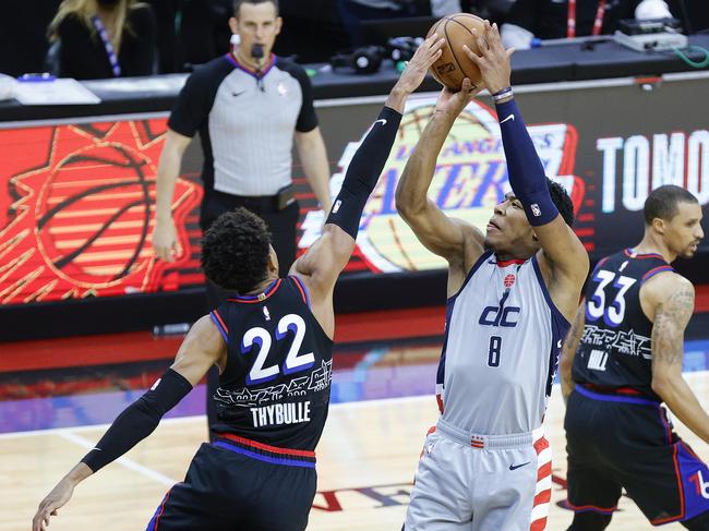 Ben Simmons anoints defensive beast Matisse Thybulle (pictured) Olympic ready. Picture: Tim Nwachukwu/Getty Images.