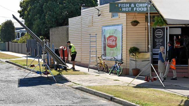 LOCAL PRODUCTION: A new Coca-cola commercial shot on several locations on the Northern Rivers included filming at Colches St, Casino. Picture: Susanna Freymark