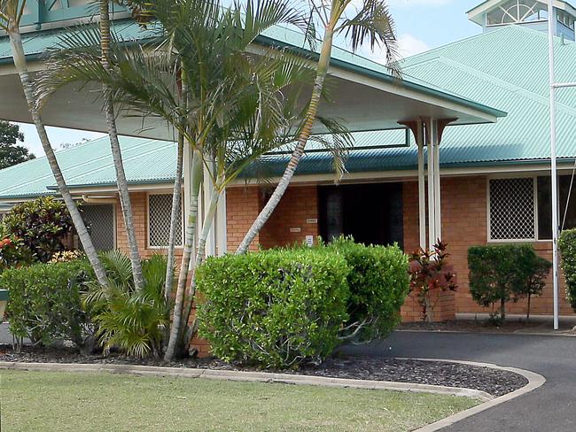 Kepnock Grove Aged care,Bundaberg. 91 yearold resident of Kepnock, Audrey Procter. CEO Jon Campbell.. and Executive Manger aged care Jacinta McGerathywith CEO Jon Campbell..general pics of Kepnock.Pic Glenn Barnes Story Peter Hall