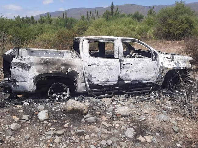 Mexican police made more arrests after Australian surfers Jake and Callum Robinson went missing and a burnt out car was found at a ranch several kilometres from the search site. Picture: Supplied