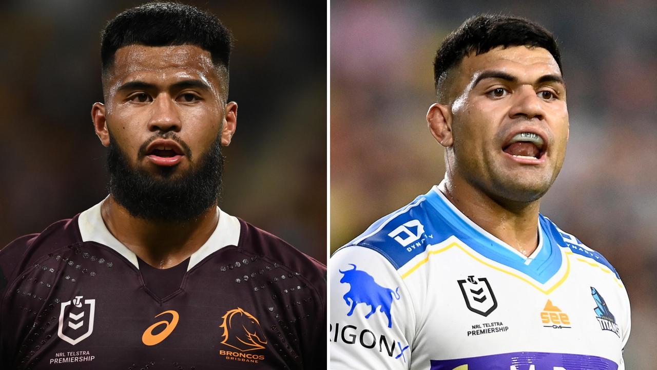 Payne Haas and David Fifita both picked up injuries over the weekend.