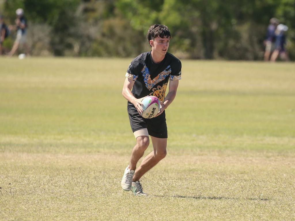 Iona College V Pine Rivers State High at the 2024 Gold Coast Titans All Schools Touch Football Picture: Glenn Campbell