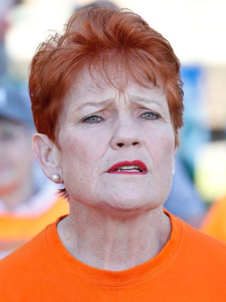 Pauline Hanson.