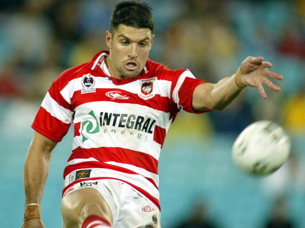 Barrett in his playing days. Picture: Mark Evans.