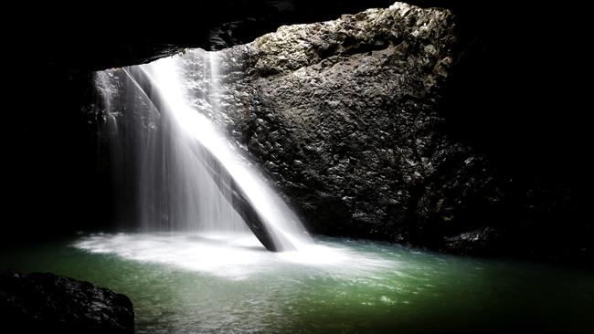 The Natural Bridge, Springbrook National Park. Picture: JERAD WILLIAMS