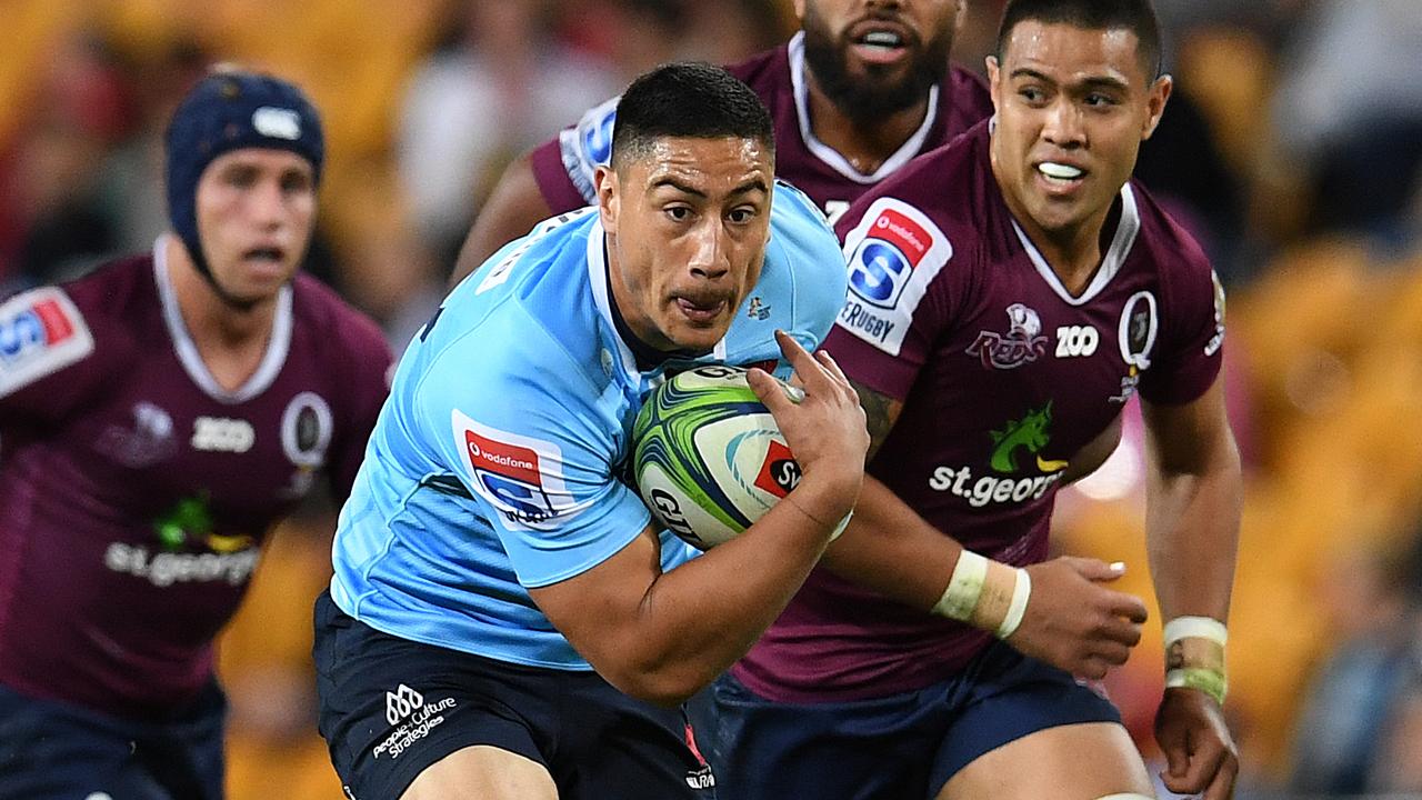 Lalakai Foketi of the Waratahs . (AAP Image/Dan Peled)