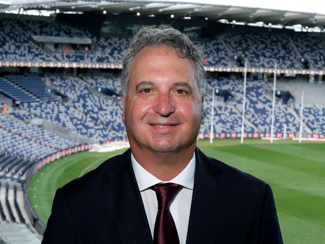 Victorian Chamber of Commerce CEO Paul Guerra at GMHBA Stadium. Picture: Mark Wilson