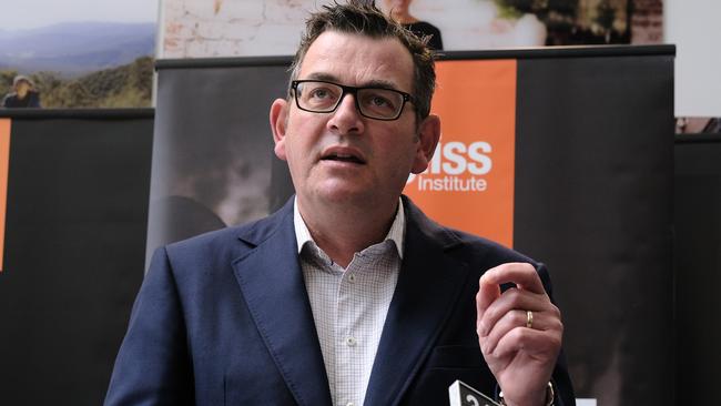 Victorian Premier Daniel Andrews. Picture: Luis Enrique Ascui