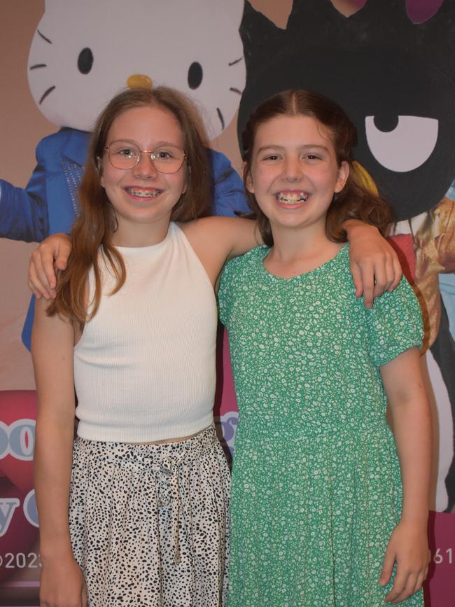 Iara Chaves and Tais Chaves at Hello Kitty’s Symphony Concert in Brisbane, Australia. Photos: Georgie Walker.