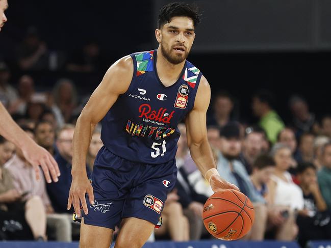 Shea Ili ignited Melbourne United on Saturday night. Picture: Getty Images