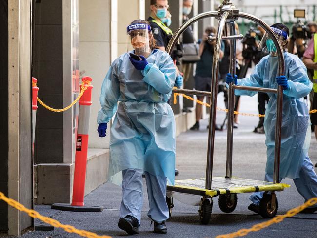 The health department was due to stand trial in the County Court over the bungled hotel quarantine program. Picture: Getty Images