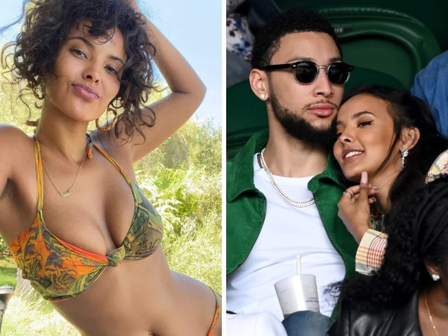 Maya Jama and Ben Simmons