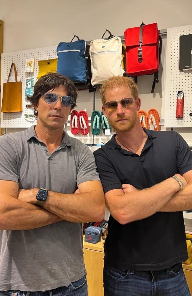 “Shopping for our wives”. Ignacio Figueras and Prince Harry in Tokyo. Picture: Instagram/Ignacio Figueras