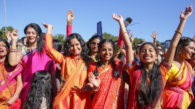 Festival of Chariots is one of the oldest street parades in India. Picture: Carmela Roche