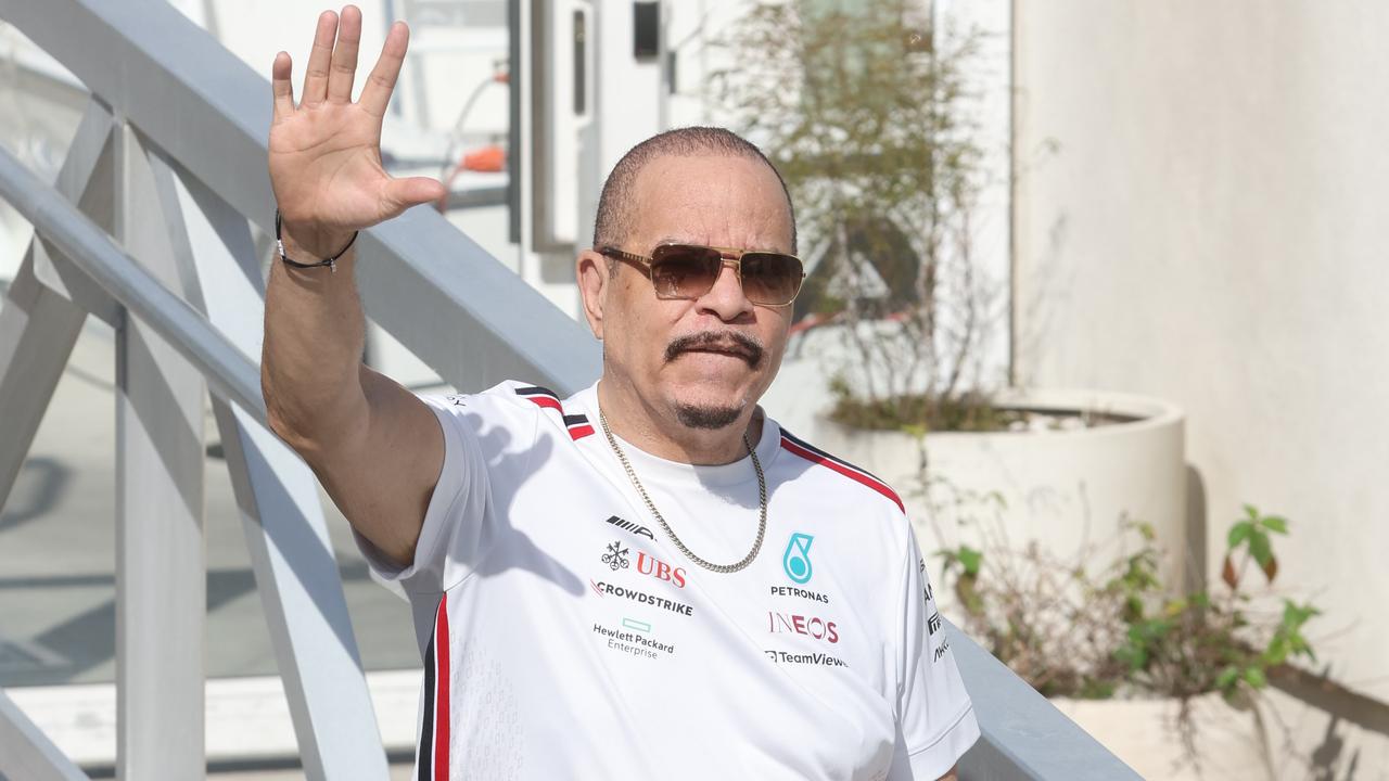 American rapper Ice-T pictured at Marina Mirage on Tuesday. Picture: Annette Dew.