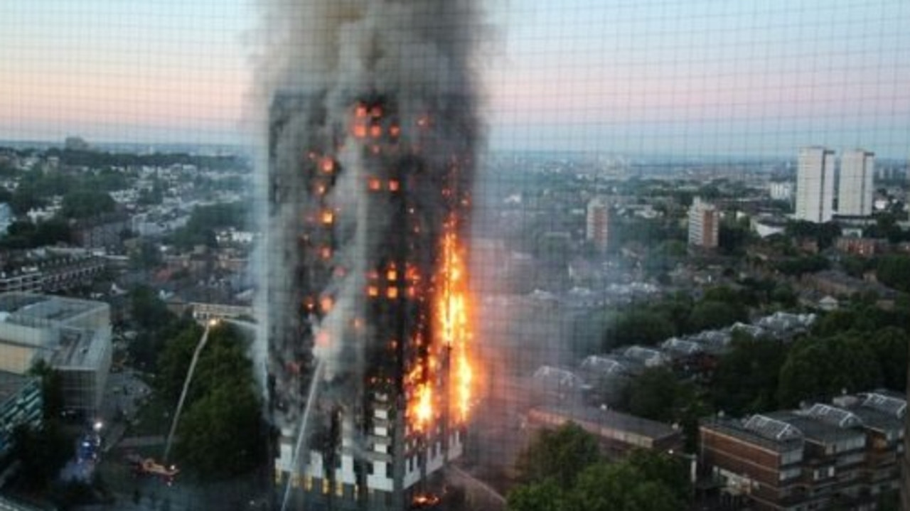 The 2017 Grenfell Tower fire in London which spread through cladding wrapping the building left 72 dead.