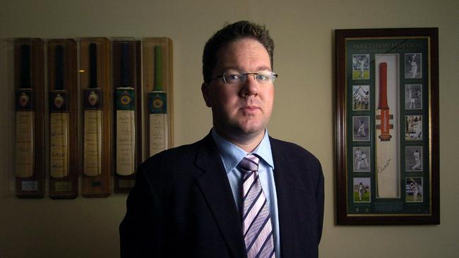 Paul Marsh, pictured in 2005 when he was CEO of the Australian Cricketers Association.