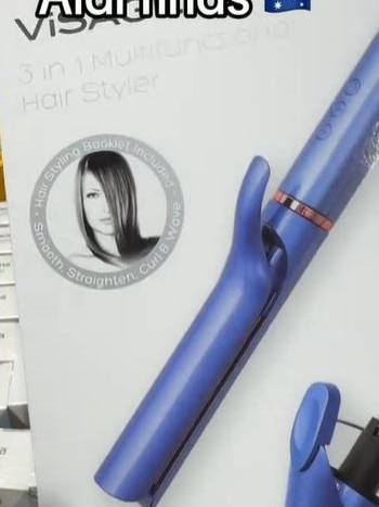 There was also a three in one hair styler. Picture: TikTok/@ate_doray02