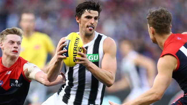 Collingwood captain Scott Pendlebury.