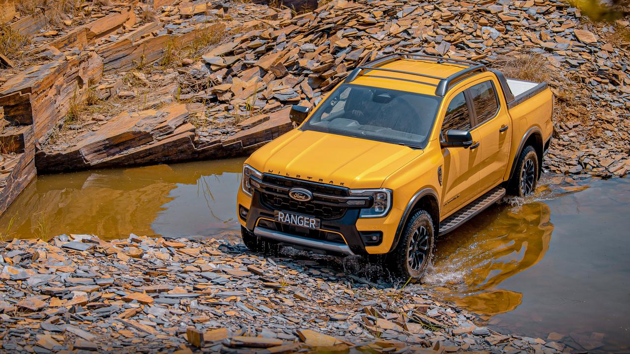 On the outside, the Amarok shares only its roof with the new Ford Ranger.