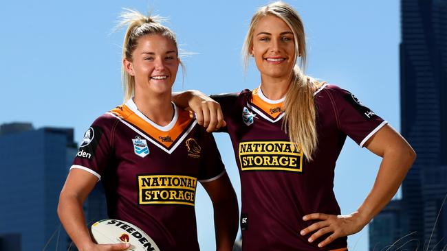 NRL Women's Premiership season launch: Broncos unveil new jersey