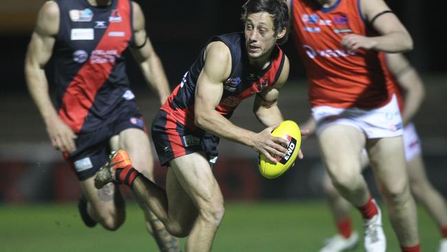 Former West Adelaide gun Kaine Stevens has been one of Goodwood’s best players so far this season. Picture: Dean Martin