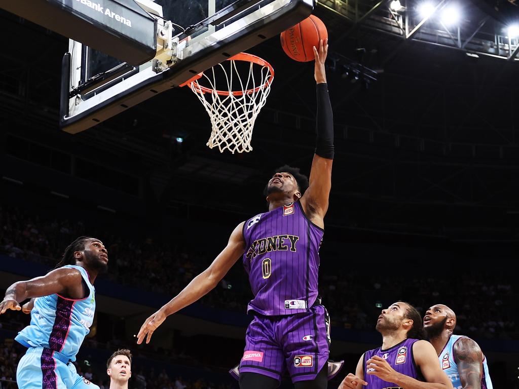 Justin Simon was incredible in the Kings’ win. Picture: Getty Images