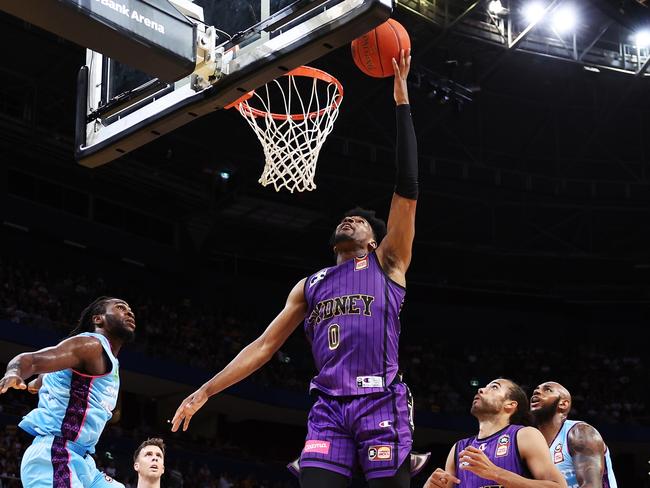 Justin Simon was incredible in the Kings’ win. Picture: Getty Images