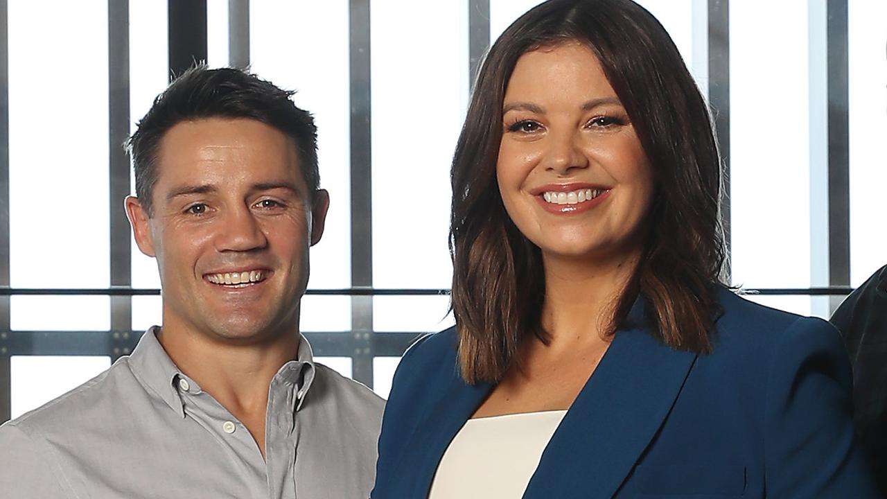 Cooper Cronk and Yvonne Sampson.