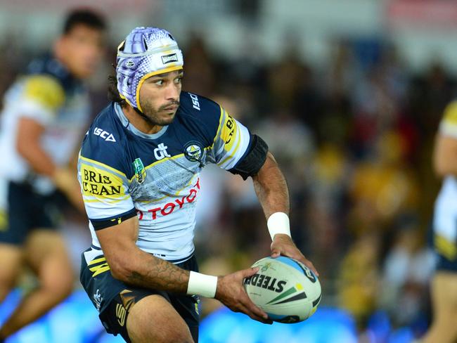 The Cowboys will be without Johnathan Thurston for the Tigers clash. Picture: Evan Morgan