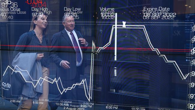 Equity investors are reacting to economic updates, earnings reports. Picture: Gaye Gerard