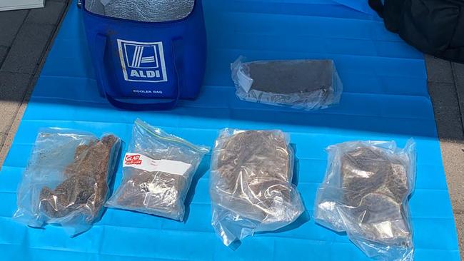 Nearly 10kg of MDMA was seized by police during the raids.